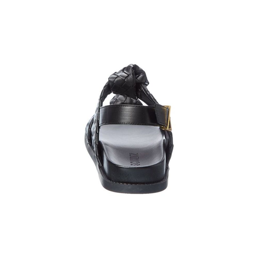 Schutz Kareena Leather Sandal, Black - Picture 3 of 5